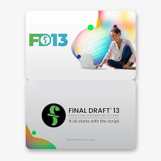FINAL DRAFT Professional Screenwriting Software with Formatting Tools