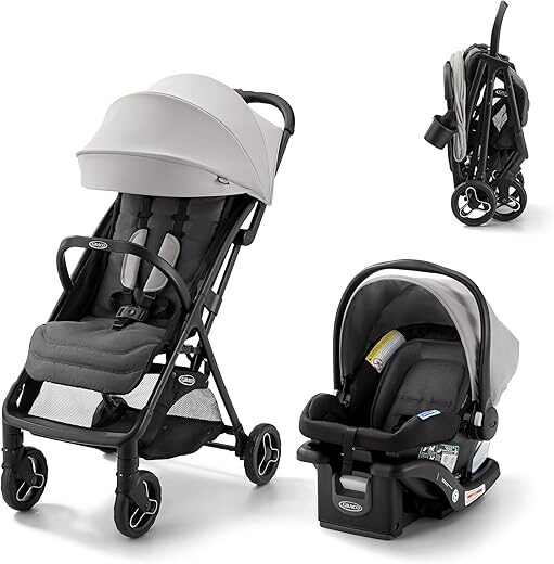 Graco Ready2Jet Compact Travel Stroller with SnugRide