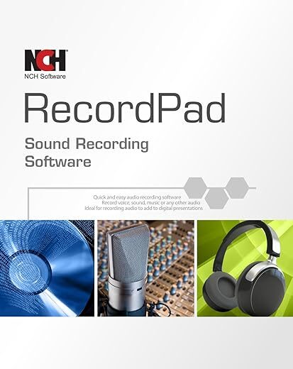 NCH Software Recordpad Sound Recorder Software [Mac Code]