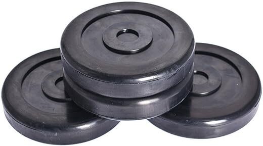 WFLNHB Round Rubber Arm Pads Replacement