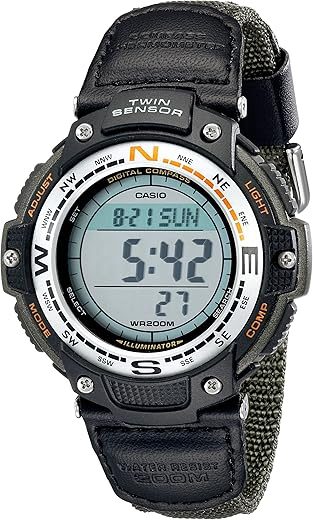 Casio SGW100 Series Digital Watch & Compass