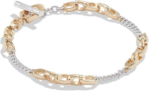 Coach Signature Mixed Chain Bracelet