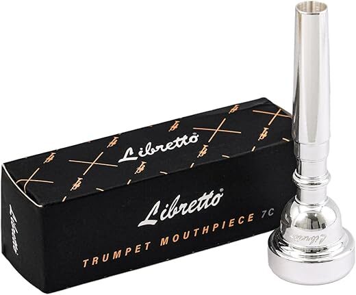 Libretto Silver Plated Trumpet Mouthpiece 2μm