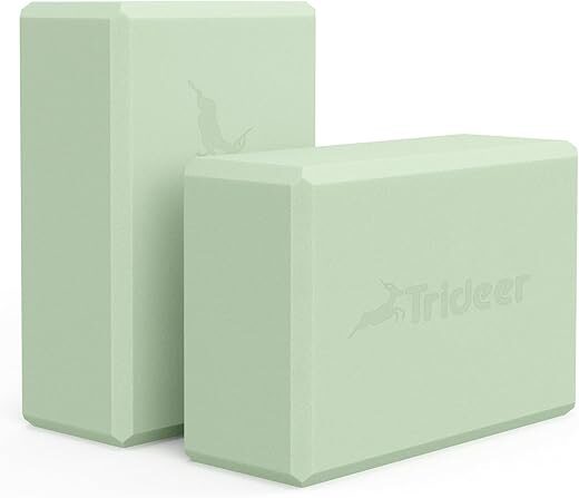 Trideer Soft Non-Slip Foam Yoga Blocks