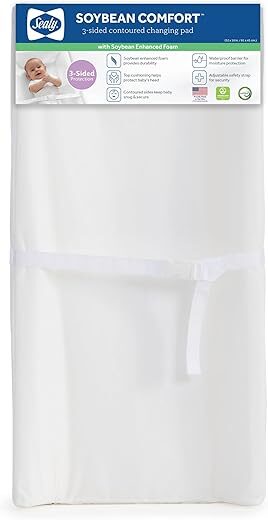 SEALY BABY Soybean Comfort Waterproof Baby Changing Pad 32” x 16”