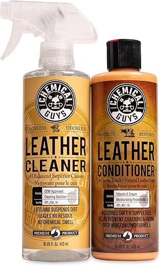 Chemical Guys SPI_109_16 Leather Cleaner & Conditioner Kit