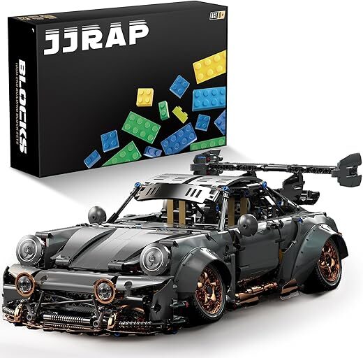 VGD Sports Car Building Block Sets, 1:10 Scale