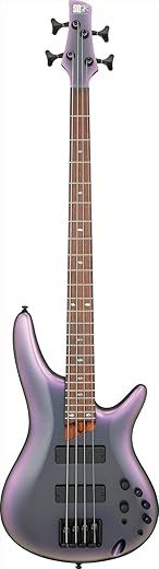 Ibanez SR500E Bass Guitar – Black Aurora Burst