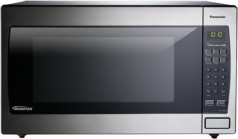 Panasonic Stainless Steel Microwave with Inverter, 1250W
