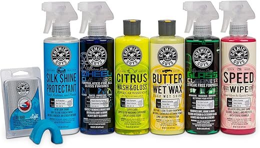 Chemical Guys Starter Car Care & Cleaning Kit, 7 Items