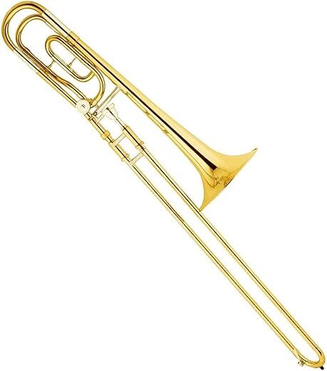 FLFL Student Gold Lacquer Brass Bass Trombone