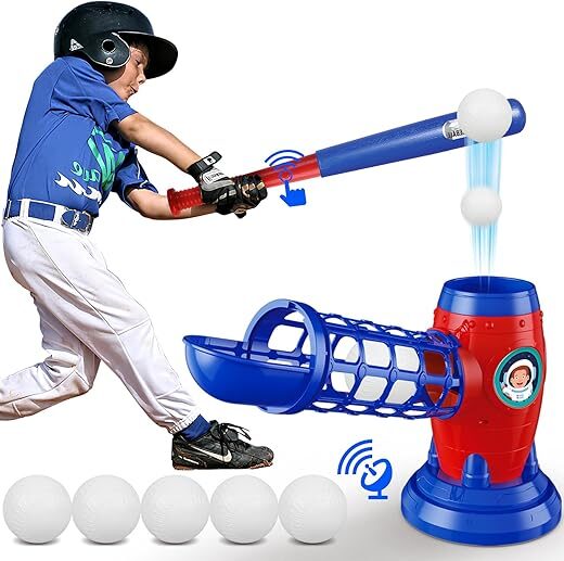 LZZAPJ T Ball Set With Bat For Kids