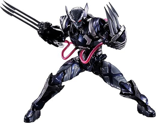 TAMASHII NATIONS Tech-On Avengers Venom Symbiote Wolverine S.H.Figuarts
