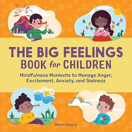 The Big Feelings Book for Children: Mindfulness Moments to Manage Anger, Excitement, Anxiety, and Sadness