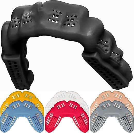 Bulletproof Mouthguards Thinnest Breathable Mouth Guard: 3X Stronger