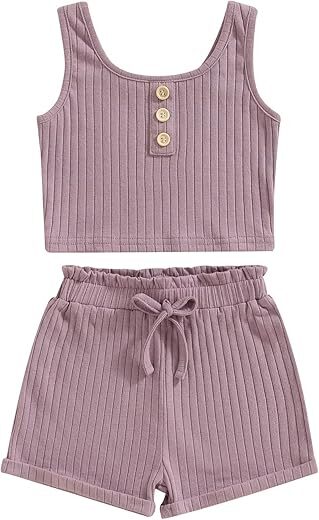 Ledy Champswiin Toddler Girl Clothes Set Summer Outfits