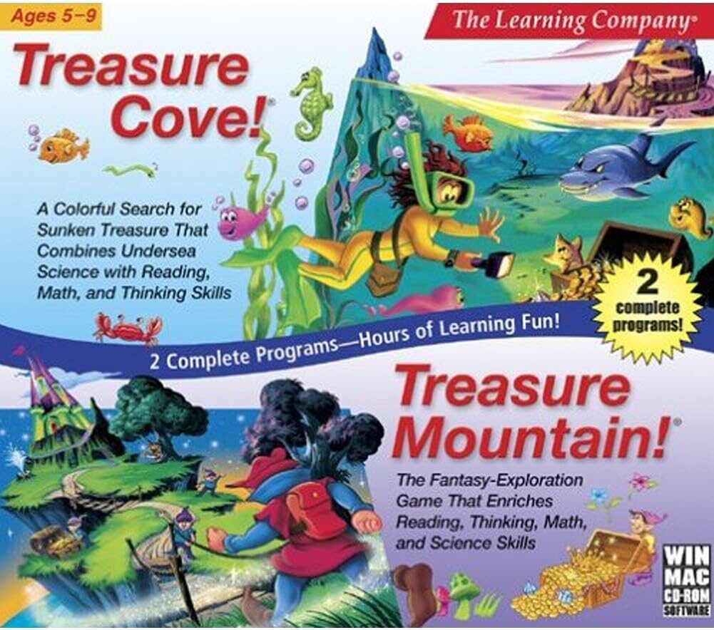 The Learning Company Treasure Cove & Mountain – PC
