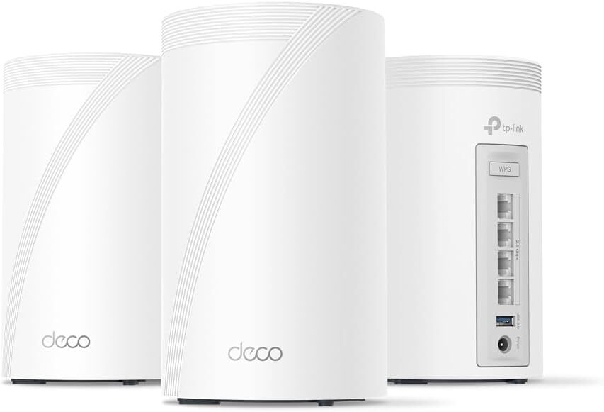 TP-Link Tri-Band WiFi 7 Mesh System Deco BE63