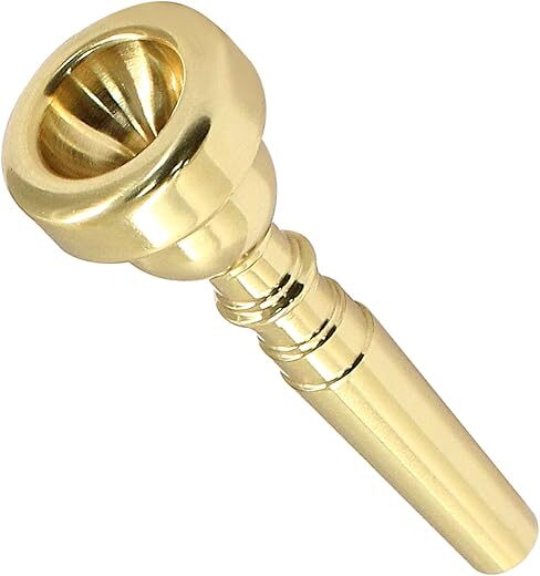 Piutouyar Trumpet Mouthpiece Gold Plated Replacement