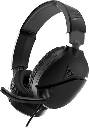 Turtle Beach Turtle Beach Recon 70 Multiplatform Gaming Headset For PS5, PS4, Xbox Series X|S, Xbox One, Nintendo Switch, PC & Mobile W/3.5mm Wired Connection – Flip-To-Mute Mic, 40mm