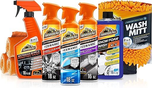 Armor All Ultimate Car Detailing Kit, 9 Pieces