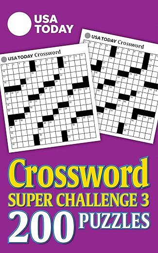 USA Today Crossword Super Challenge 3 by USA Today Puzzles