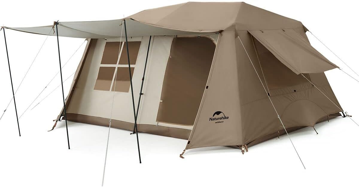 Naturehike Village Camping Tent, Easy Setup Family Tent