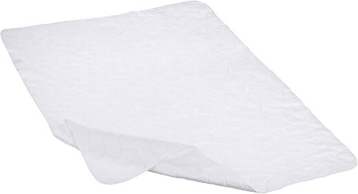 American Baby Company Waterproof Reusable Pad Protector, White, 27″ x 36
