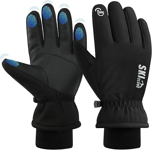 ZENUTA Waterproof Thermal Touchscreen Winter Gloves