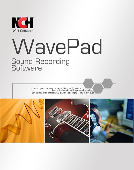 NCH Software WavePad Audio Editor: Create Music & Tracks [Download]