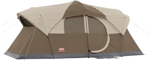 Coleman Weatherproof 10-Person Camping Tent with Divider