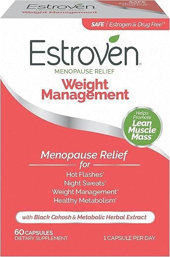 Estroven Weight Management Menopause Relief – 60 Ct