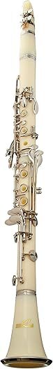 Sky White ABS Student Bb Clarinet with Case