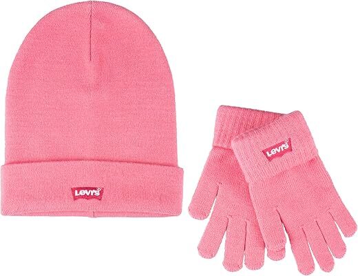 Levi’s Women’s Cuffed Knit Beanie & Glove Set
