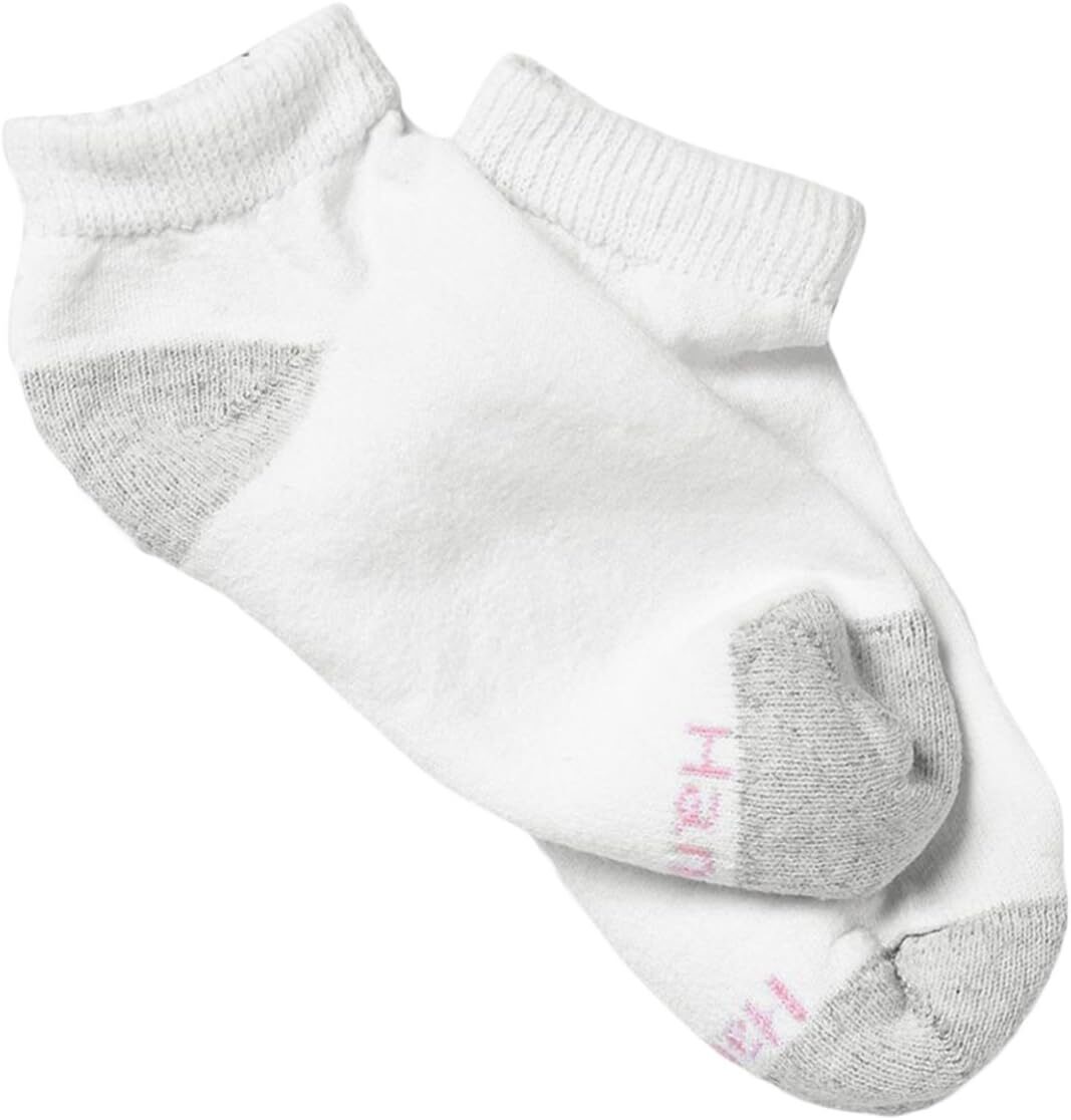 Hanes Women’s Low Cut Moisture-Wicking Socks, 10-Pack