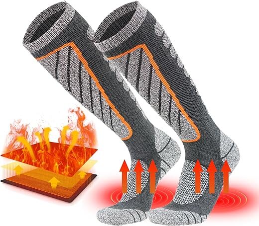 Aotomee Women’s Warm Knee-High Ski Socks