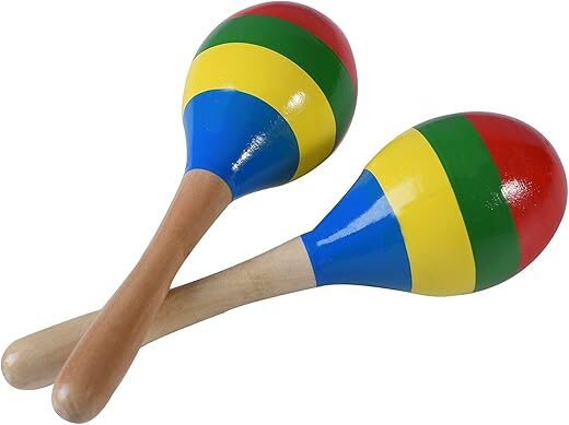 DOMG Wooden Rumba Shaker Musical Instrument Set