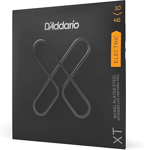 D’Addario XT Nickel Coated Electric Guitar Strings – XTE1046