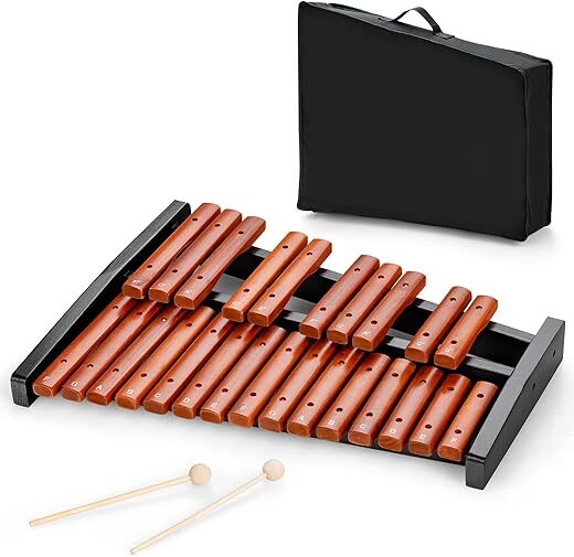 Giantex Xylophone Glockenspiel With Mallets & Bag
