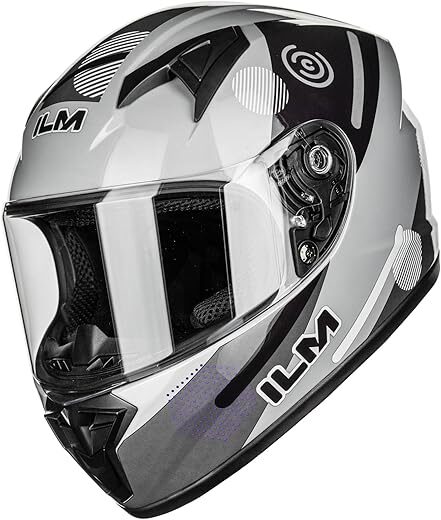 ILM Youth Full Face Motorcycle Helmet MF521